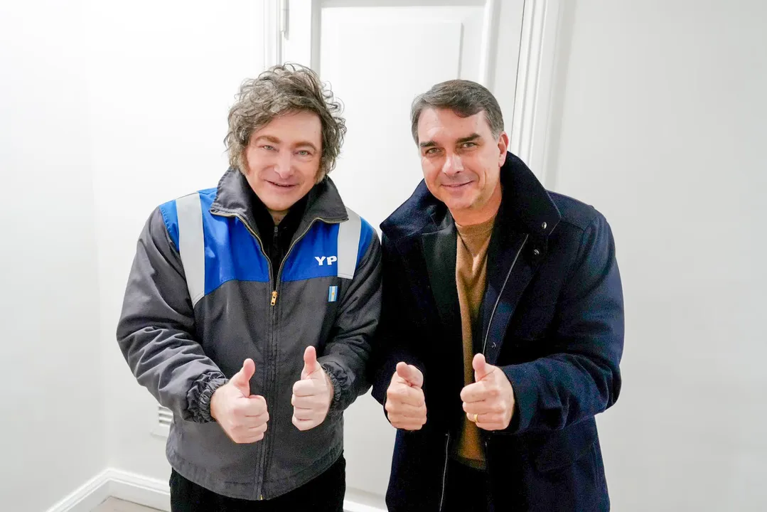 El presidente Javier Milei viajará en julio a Brasil para apoyar a Flavio Bolsonaro