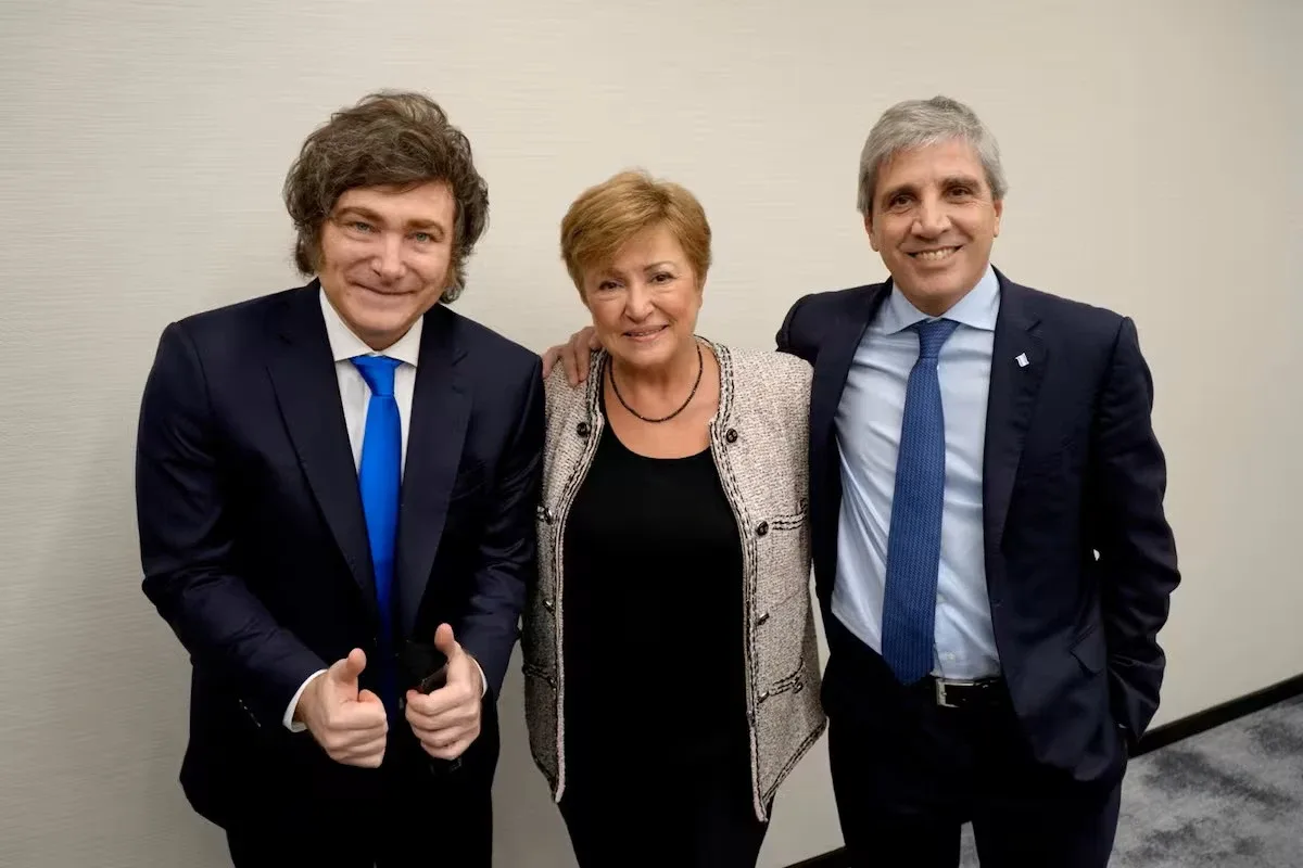 Georgieva llegó al país para reunirse con Milei y visitar Vaca Muerta
